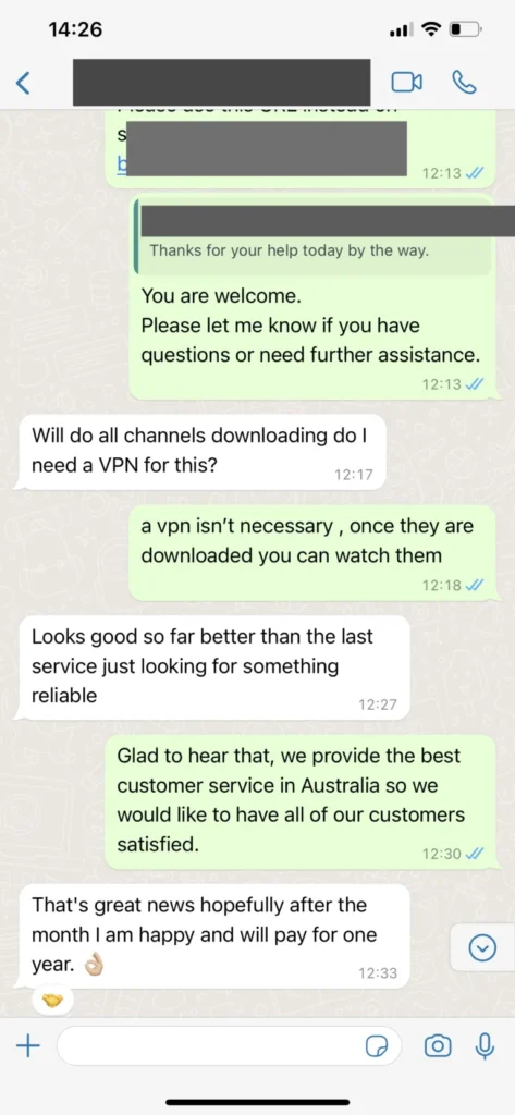 Support messages collection image 3 for IPTV Digi